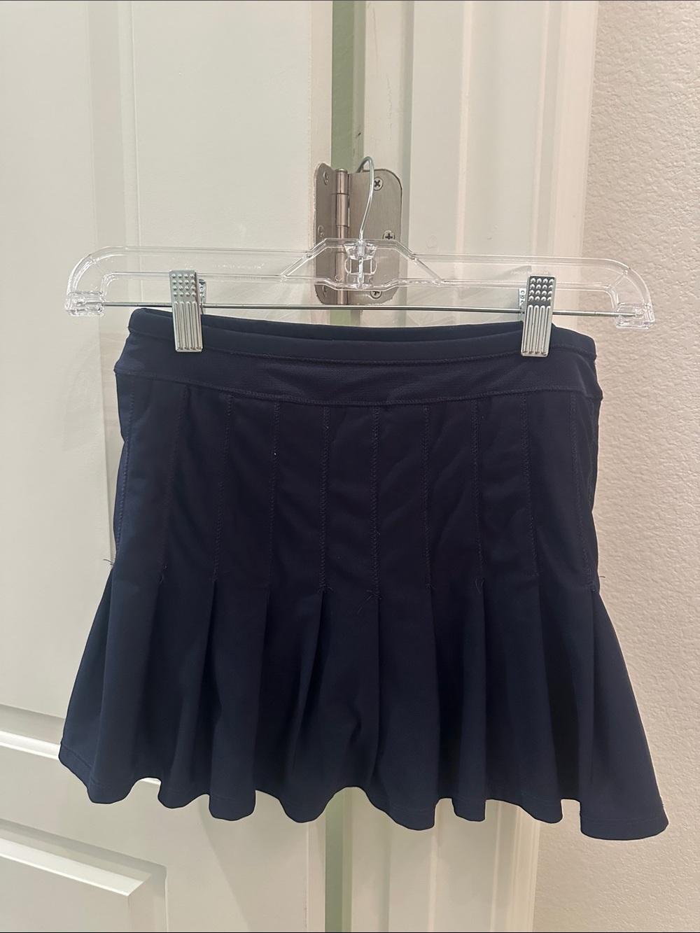 Lucky in Love Navy Athletic Skirt